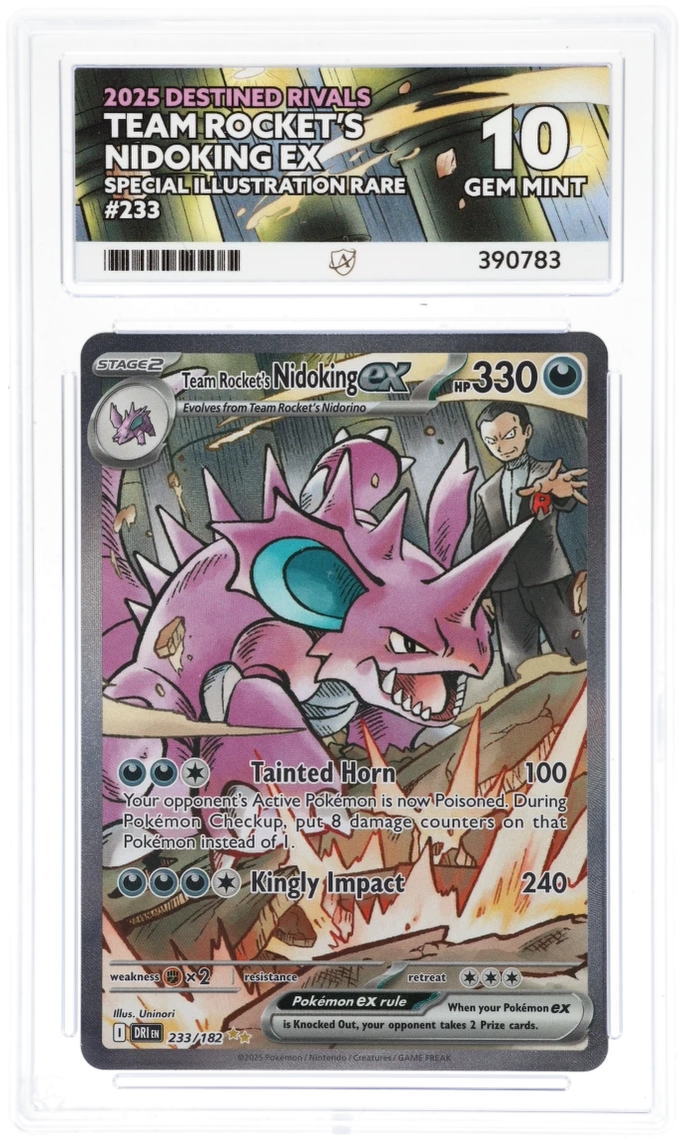 Team Rocket's Nidoking EX #233 ACE 10